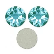 PureCrystal stick-on rhinestones 4mm Light Turquoise x36