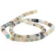 Heishi gemstone beads 6x3 mm - African Amazonite x37cm