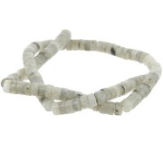 Heishi gemstone beads 6x3 mm - Labradorite x38cm