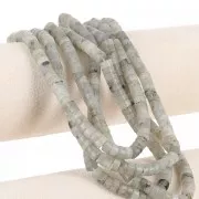 Heishi gemstone beads 6x3 mm - Labradorite x38cm