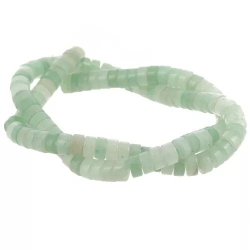 Heishi gemstone beads 6x3 mm - Aventurine x38cm