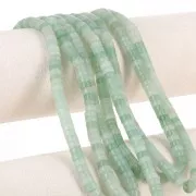 Heishi gemstone beads 6x3 mm - Aventurine x38cm