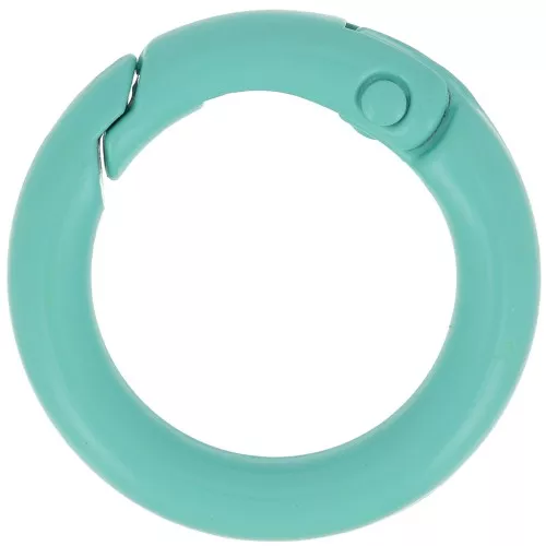 25mm Round Lobster Clasp - Mint x1