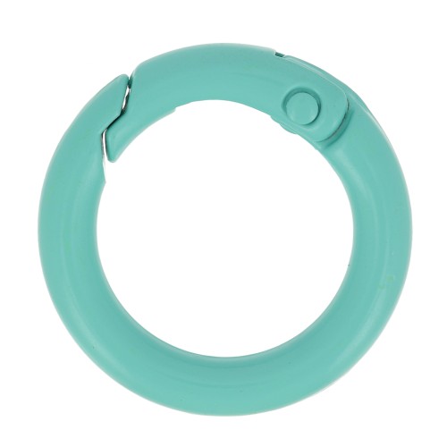20mm Round Lobster Clasp - Mint x1
