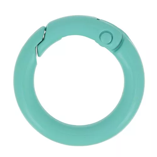 20mm Round Lobster Clasp - Mint x1