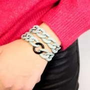 20mm Round Lobster Clasp - Mint x1