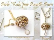 4x3mm Kalos® by Puca® - Frost Azurin Mat x10g