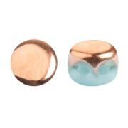4x3mm Kalos® by Puca® - Frost Azurin Capri Gold x10g|raw }}