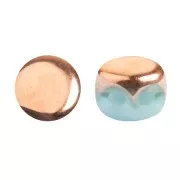 4x3mm Kalos® by Puca® - Frost Azurin Capri Gold x10g