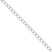 Rombo Chain 6x4mm Stainless steel x1m|raw }}