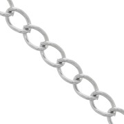 Rombo Chain 6x4mm Stainless steel x1m