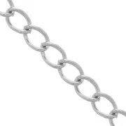 Rombo Chain 6x4mm Stainless steel x1m