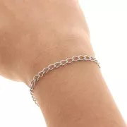 Rombo Chain 6x4mm Stainless steel x1m