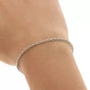 Chain 2,8x2,3mm Stainless steel x1m