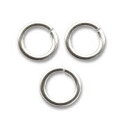 Jumprings open  10x1mm Stainless steel x25|raw }}