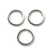 Jumprings open  10x1mm Stainless steel x25