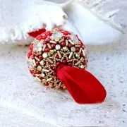 4x3mm Kalos® by Puca® - Frost Cherry Bronze x10g