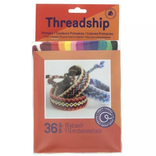 Assortment 36 skein bright colors