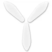 Dagger 5x16mm Opaque White x50