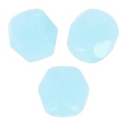 3mm Facets - Opaque Sky Blue x50