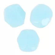3mm Facets - Opaque Sky Blue x50