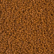 Miyuki Seed Beads 15/0 4458 - Duracoat Dyed Opaque Persimmon x8g|raw }}
