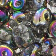 SuperDuo 2.5x5mm Crystal Vitrail x10g|raw }}