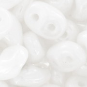 SuperDuo 2.5x5mm Chalkwhite Mat x10g|raw }}