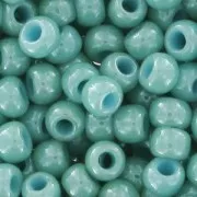 Toho Seed beads 11/0 TO11R1611 - Opaque Lustered Lagoon x8g