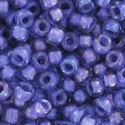 Toho Seed beads 15/0 TO15R934 -  Lt Sapphire Opaque Purple Lined|raw }}