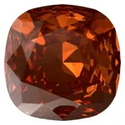 12mm Cabochon PureCrystal 4470 - Smoked Amber x1