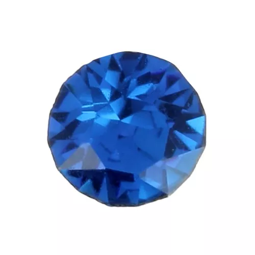 2.2mm PureCrystal 1088 Round Stone - Capri Blue x50