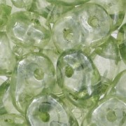 SuperDuo 2.5x5mm Luster Transparent Light Green x10g