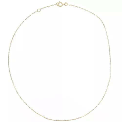 1.25mm cable mesh choker - 3 microns Gold plated x38cm