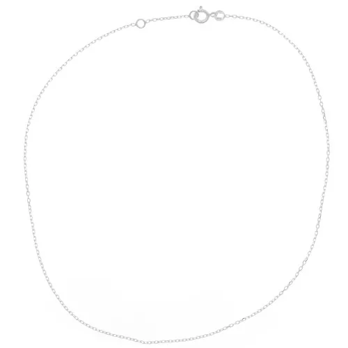 1.25mm 925 Sterling Silver cable mesh choker x38cm