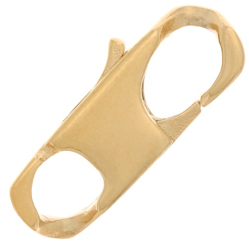 23 mm long lobster clasp - 3-micron gold-plated x1