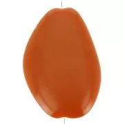 38x26mm Irregular Flat Acrylic Bead - Fawn x1