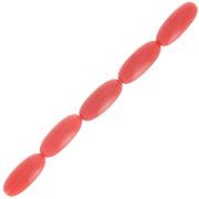 16x7mm Resin Olive Beads - Terracotta x12