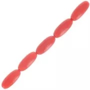 16x7mm Resin Olive Beads - Terracotta x12