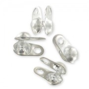 Ball chain terminators 3,2mm Antique Silver Plating x10