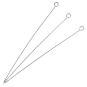 70x0.7mm 304 Stainless steel eye pins x6
