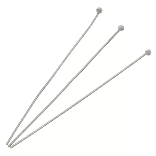 50x0.7mm 304 Stainless steel ball pins x6