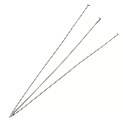 70x0.7mm 304 Stainless steel Head pins x10