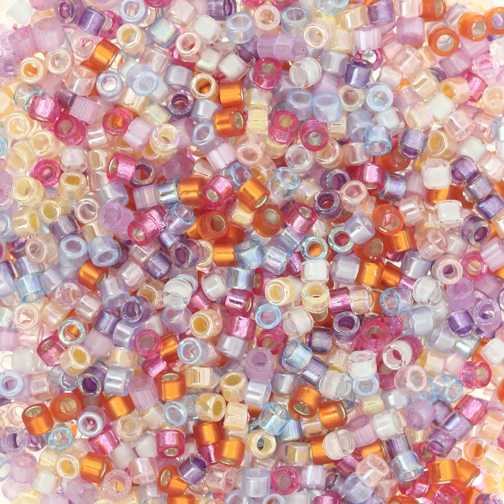 Mix Miyuki Delica 11/0 - Misty Lilac x8g - Perles & Co