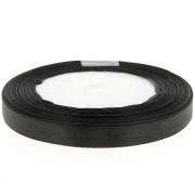 10mm Satin Tape - Black x20m|raw }}