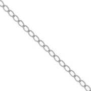 1.4 mm 304 Stainless steel Rombo mesh chain x1m