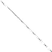 1.55mm 304 stainless steel Rombo mesh chain x1m