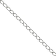 1.55mm 304 stainless steel Rombo mesh chain x1m