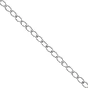 1.55mm 304 stainless steel Rombo mesh chain x1m