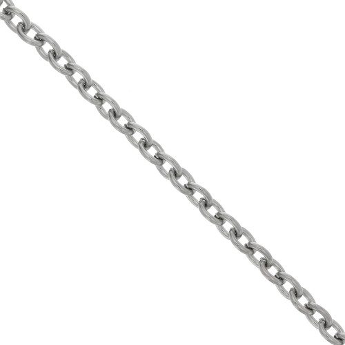 4.6mm 304 Stainless Steel cable mesh Chain x50cm
